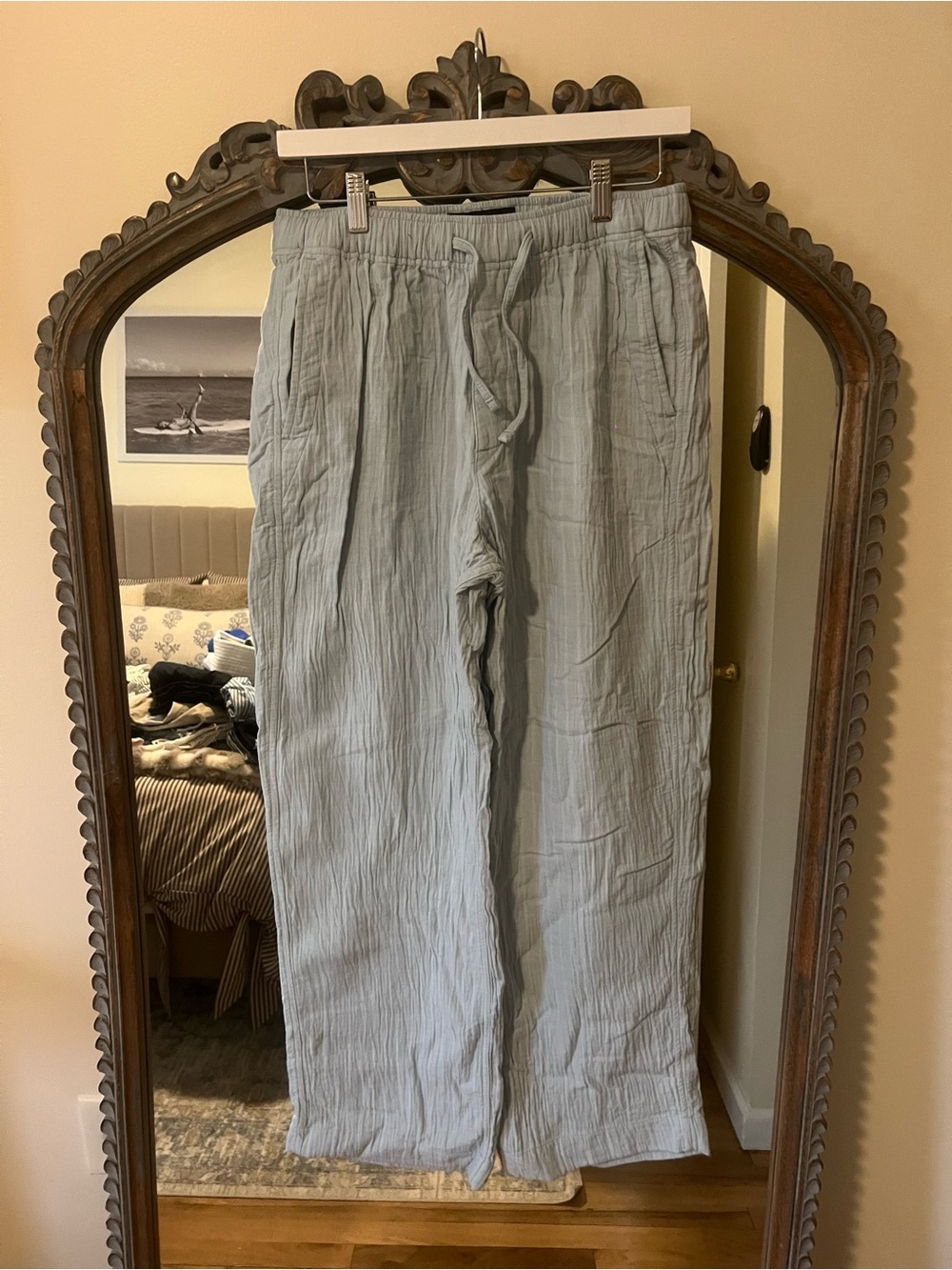 Abercrombie linen gauze pants